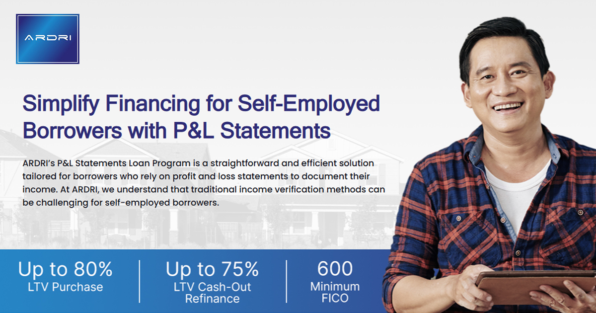 Profit & Loss Statements Loan Program