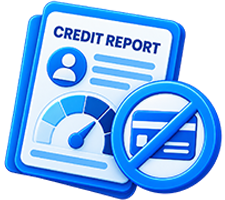 No U.S. Credit Required Icon